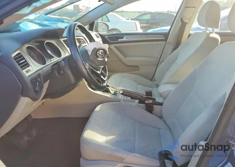 2016 Volkswagen Golf Sportwagen S from USA, damaged, VIN 3VWC17AU3GM515163